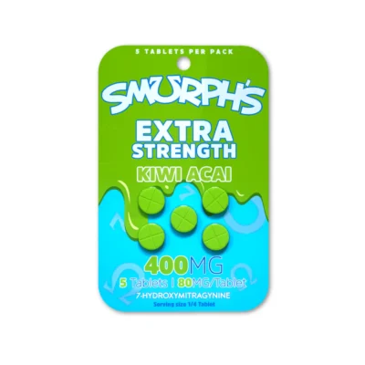 Smurphs 7-OH Tablets Kiwi Acai 400mg 5 Count Buy Online